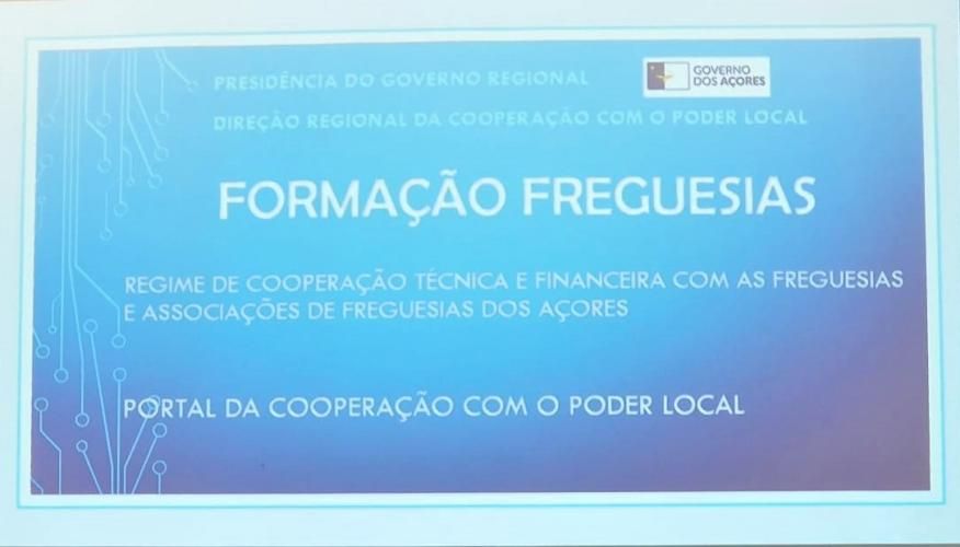 Presidente e Colaboradoras da Junta de Freguesia da Madalena participam em A&ccedil;&atilde;o de Forma&ccedil;&atilde;o promovida pela DRCPL