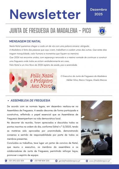 Newsletter - Dezembro 