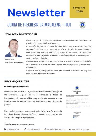 Newsletter - Fevereiro de 2026