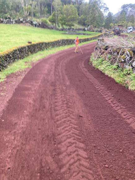 Manuten&ccedil;&atilde;o da Ladeira do N&oacute; no Caminho Velho
