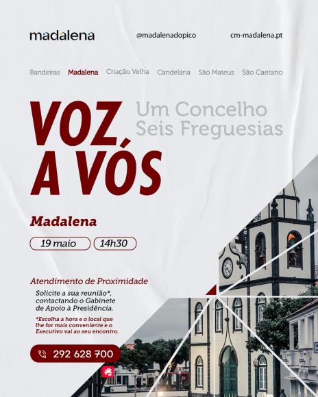 Atendimento de Proximidade na Freguesia da Madalena 