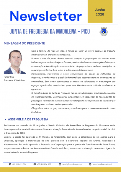 Newsletter de junho