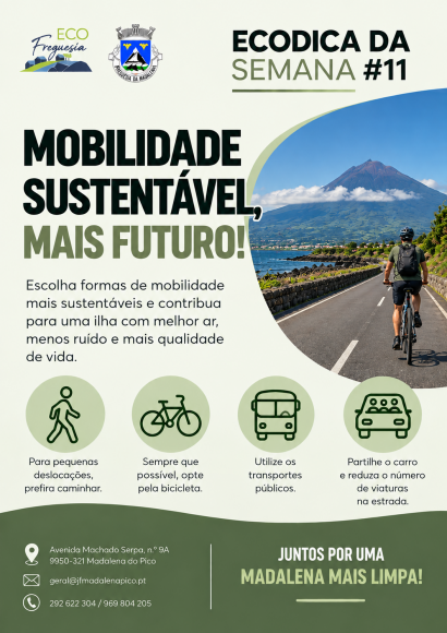 Ecodica da Semana #11 | Mobilidade sustent&aacute;vel, mais futuro 