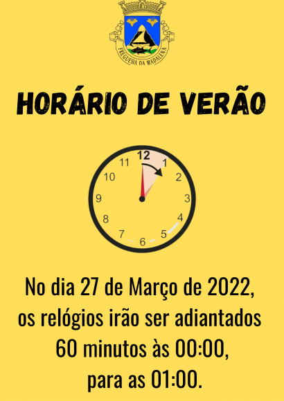 Mudança de Hora: Horário de Verão