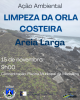 AÇÃO AMBIENTAL - LIMPEZA DA ORLA COSTEIRA