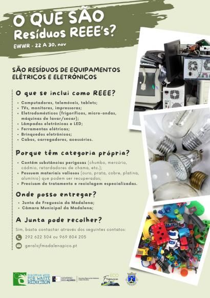 Semana Europeia da Preven&ccedil;&atilde;o de Res&iacute;duos: O que s&atilde;o REEE's?