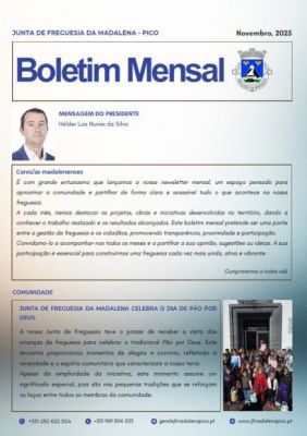 Boletim Mensal JF Madalena - Novembro, 2025