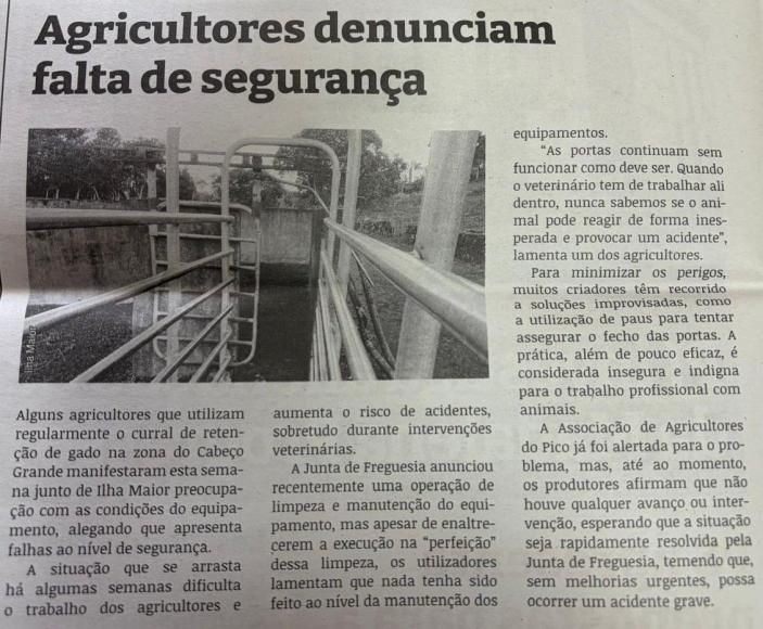 Esclarecimento &agrave; popula&ccedil;&atilde;o - Curral de Reten&ccedil;&atilde;o do Cabe&ccedil;o Grande 